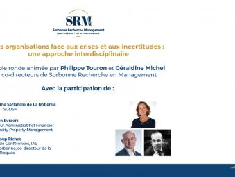 TABLE RONDE | Les organisations face aux crises et aux incertitudes 