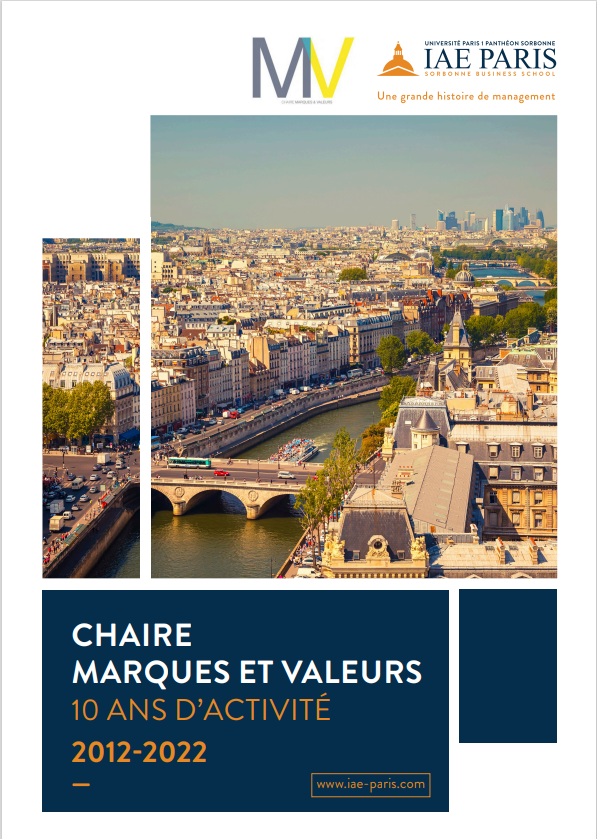 Rapport d'activité - 10 ans Chaire M&V