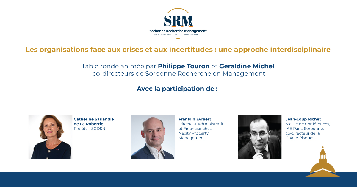 Table Ronde | Les organisations face aux crises et aux incertitudes