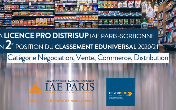Licence 3 Distrisup Management Iae Paris Sorbonne
