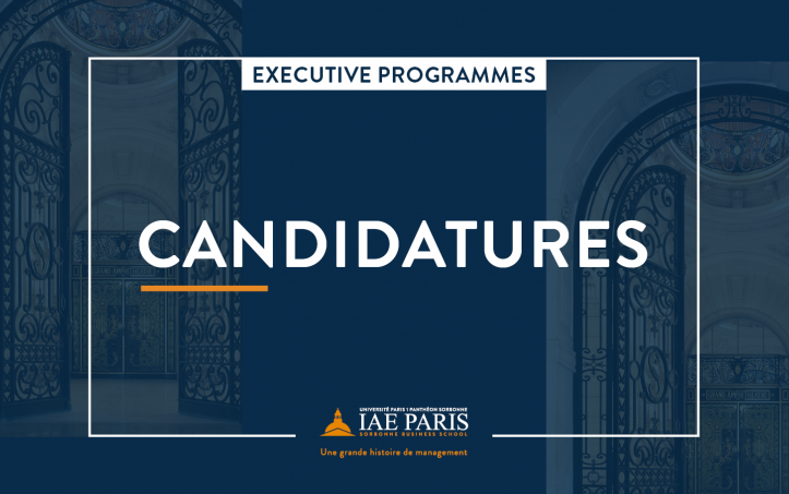 Candidatures Executive programmes