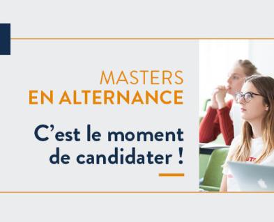 Masters en alternance, c'est le moment de candidater avec une photo d'étudiants