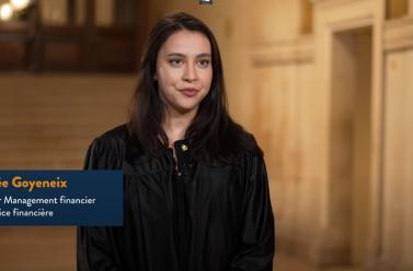 Alizée GOYENEIX en Sorbonne