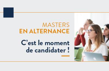 Masters en alternance, c'est le moment de candidater avec une photo d'étudiants