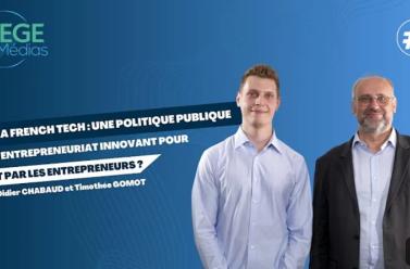 Didier CHABAUD et Timothée GOMOT sur un fond bleu avec le titre de la thématique noté