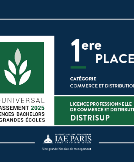 1ère place Eduniversal