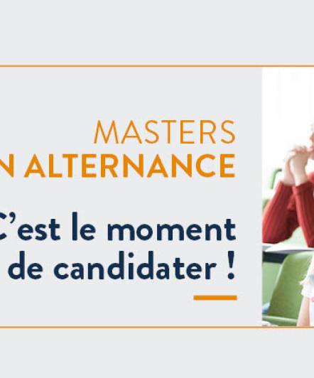 Masters en alternance, c'est le moment de candidater avec une photo d'étudiants