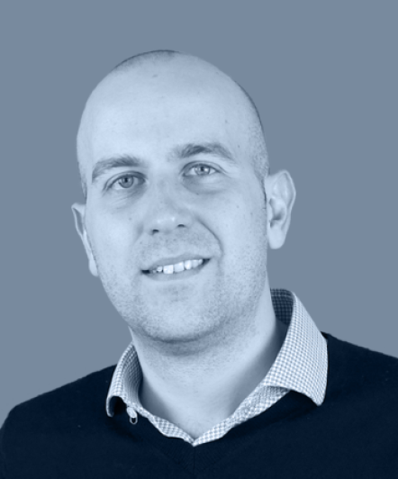 Photo de Jean-Loup Richet en noir et blanc