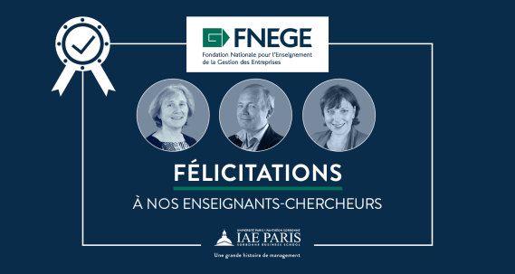 Nos enseignants-chercheurs primés Nathalie RAULET-CROSET, Maria MERCANTI-GUERIN et Patrick GILBERT