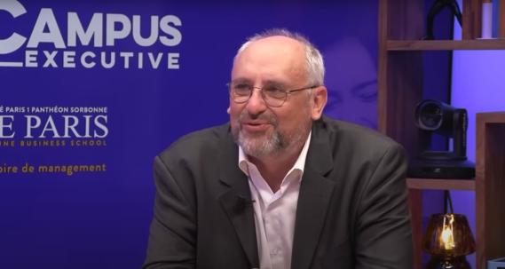 Didier CHABAUD sur le plateau de Campus Channel