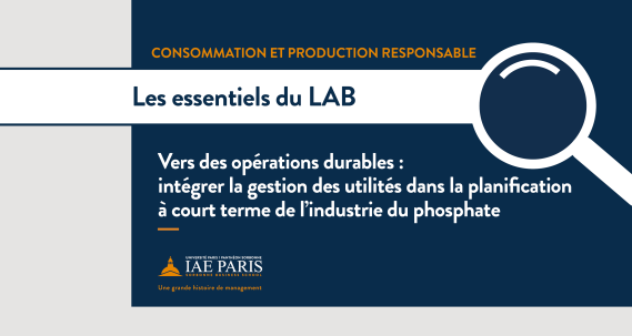 Titre noté sur un fond bleu avec une loupe et une marge grise sur la gauche